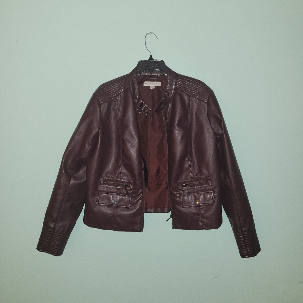 Leather jacket - Cute NYE Going Out Jacket